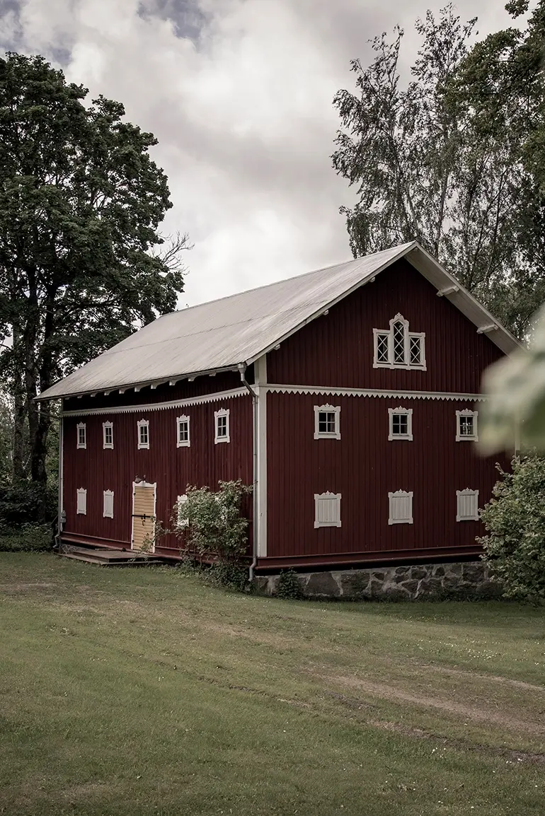 ladan_staende magasinet på Ruders herrgård